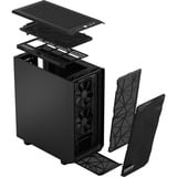 Fractal Design Meshify 2 Compact  midi tower behuizing Zwart | 2x USB-A | 1x USB-C