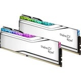 G.Skill Trident Z5 Royal 32 GB DDR5-7200 (2x 16 GB) werkgeheugen Zilver, F5-7200J3445G16GX2-TR5S, XMP 3.0