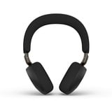 Jabra Evolve3 75 on-ear headset Zwart, Unified Communications (UC), Link390 USB-A, Wireless Charger