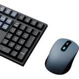 Keychron B36 toetsenbord + BM25 muis draadloze desktopset Zwart, BE lay-out (AZERTY), Scissor switches, 100%, Bluetooth, 2.4GHz