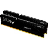 Kingston FURY 64 GB DDR5-6000 (2x 32 GB) Kit werkgeheugen Zwart, KF560C30BBEK2-64, Beast, XMP, EXPO
