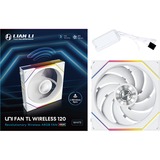 Lian Li UNI FAN TL 120 Wireless Single Pack case fan Wit, 4-pin PWM
