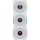 Lian Li UNI FAN TL LCD FLEX Reverse 120 Wireless RGB case fans Wit, 3 stuks, 124 x 120 x 28 mm, PWM