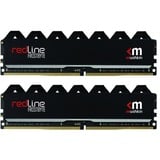 Mushkin 32 GB ECC DDR4-3200 Kit werkgeheugen Zwart, MRC4E320EJJP16GX2, Redline ECC Black