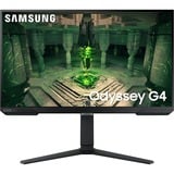 Samsung Odyssey G4 G40B 25" gaming monitor Zwart, 2x HDMI, DisplayPort, 240 Hz