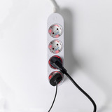 Shelly Power Strip Gen4 stekkerdoos Wit, WiFi, Bluetooth, Zigbee