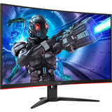 AOC C32G2ZE/BK 32" curved gaming monitor Zwart/rood, 2x HDMI, DisplayPort, 240 Hz