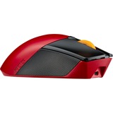 ASUS ROG Gladius III Wireless AimPoint EVA-02 Edition gaming muis Zwart/rood, 100 - 36000 dpi, USB 2.0, 2.4 GHz, Bluetooth 5.2