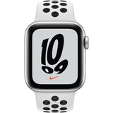 Apple Watch Series 7 smartwatch Zilver/wit, 41 mm, Aluminium, Wifi, Cellular