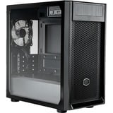 Cooler Master Elite 300 mini tower behuizing Zwart | 2x USB-A | Window