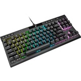 Corsair K70 RGB TKL CHAMPION SERIES, gaming toetsenbord Zwart, BE Lay-out, Corsair OPX, RGB leds, TKL, PBT double-shot