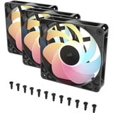 Corsair RS120-R ARGB PWM Reverse case fans Zwart, 3 stuks, 120 x 120 x 25 mm