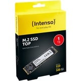 Intenso Top Performance, 1 TB SSD Zwart, 3832460, M.2 2280