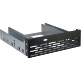 Inter-Tech Montageframe 5,25" > SLIM-DVD/3,5" inbouwframe Zwart