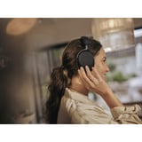 Jabra Evolve3 85 over-ear headset Zwart, Unified Communications (UC), Link390 USB-C, Wireless Charger