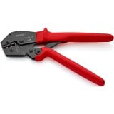 KNIPEX Krimptang 97 52 06 Rood/zwart, Ovale krimp, Openingsveer