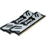 Kingston FURY 32 GB DDR5-7200 Kit werkgeheugen Zwart/zilver, KF572C38RSK2-32, XMP