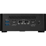 MSI Cubi NUC 1M-012BEU barebone Zwart | Core 7 150U | Intel® Graphics