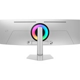 SAMSUNG Odyssey OLED G9 G93SD 49" Curved UltraWide gaming monitor Zilver, HDMI, Micro-HDMI, DisplayPort, 3x USB-C, 240 Hz