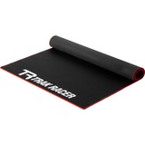 Trak Racer Premium Neoprene Sim Rig floor mat beschermingsmat Zwart/rood