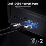 UGREEN NASync DXP6800 Pro Grijs, 2x 10GbE, HDMI, Thunderbolt 4 (40Gb/s)