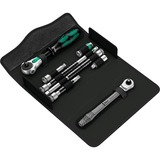 Wera Kraftform Compact Zyklop MS1 Metal/Speed ratel, 1/4" Zwart/groen, 2-delig