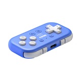 8BitDo Micro Bluetooth gamepad Blauw, Nintendo Switch, Android, Raspberry Pi