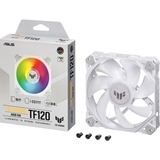 ASUS Asus TUF GAMING TF120 ARGB Wh Version case fan Wit/transparant