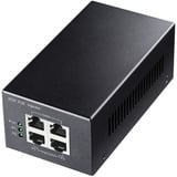 Cudy 2-Channel Gigabit PoE+ Injector poe-injector Zwart, POE220, 30W