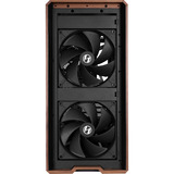Lian Li LANCOOL 217 midi tower behuizing Zwart/houtkleur | 2x USB-A | 1x USB-C | Tempered Glass
