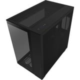 NZXT H9 Flow midi tower behuizing Zwart | 2x USB-A | 1x USB-C | Tempered Glass