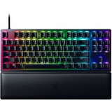 Razer Huntsman V2 TKL RGB mechanisch gaming toetsenbord Zwart, FR lay-out (AZERTY), Razer Clicky Optical (Purple), 80% (TKL)	, Double-shot PBT