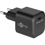 goobay 45W GaN USB-C PD Multiport Quick Charger Nano  Zwart