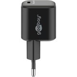 goobay 45W GaN USB-C PD Multiport Quick Charger Nano  Zwart