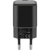 goobay 45W GaN USB-C PD Multiport Quick Charger Nano  Zwart