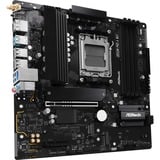 ASRock B850M PRO-A WiFi socket AM5 moederbord RAID, 2.5 Gb-LAN, Wi-Fi 6E, BT, Sound, µATX