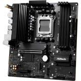 ASRock B850M PRO-A WiFi socket AM5 moederbord RAID, 2.5 Gb-LAN, Wi-Fi 6E, BT, Sound, µATX