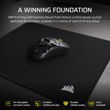 Corsair MM Anti-fray Cloth XL gaming muismat Zwart