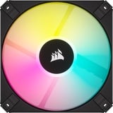 Corsair iCUE AF120 RGB SLIM + Lighting Node CORE case fans Zwart, 2 stuks, 120 x 120 x 15 mm, PWM