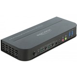 DeLOCK DisplayPort 1.4 KVM Switch 8K 30Hz met USB 3.0 en Audio kvm-switch 