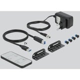 DeLOCK DisplayPort 1.4 + USB 3.0 en audio kvm-switch 