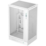 DeepCool CH270 DIGITAL mini tower behuizing Wit | 2x USB-A | 1x USB-C | Tempered Glass