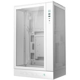 DeepCool CH270 DIGITAL mini tower behuizing Wit | 2x USB-A | 1x USB-C | Tempered Glass