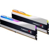 G.Skill 48 GB DDR5-8000 Kit werkgeheugen Zilver, F5-8000J4048F24GX2-TZ5RS, Trident Z5 RGB, XMP