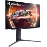 LG UltraGear OLED 27GS95QE-B 26.5" gaming monitor Zwart, 2x HDMI, DisplayPort, 2x USB-A, USB-B, 240 Hz