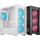 ASUS TUF Gaming GT302 ARGB midi tower behuizing Wit | 2x USB-A | 1x USB-C | RGB | Tempered Glass