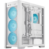 ASUS TUF Gaming GT302 ARGB midi tower behuizing Wit | 2x USB-A | 1x USB-C | RGB | Tempered Glass