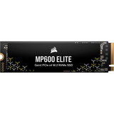 Corsair MP600 ELITE 4 TB SSD Zwart, CSSD-F4000GBMP600ENH, PCIe Gen 4.0 x4, NVMe 1.4, M.2 2280