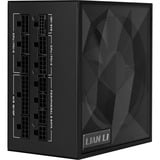 Lian Li SX Platinum modulaire 1000 watt voeding  Zwart, 1x 12V-2x6, 4x PCIe, 5x PCIe, Kabelmanagement