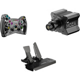 MOZA R9 V3 + KS + SR-P bundel Zwart, Basis, stuur en pedalen